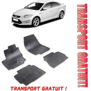 Ford Mondeo IV, Sedan, fabricat din 09.2007 - 12.2014, set covorase auto dedicate, din cauciuc 100% Premium - Transport Gratuit