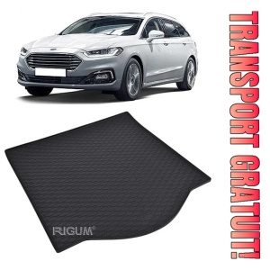 Ford Mondeo V din 01.2015 - Prezent Combi Roata Rezerva Ingusta / Kit Reparatie *2, Tavita Pentru Portbagaj Lux Premium Dedicata,