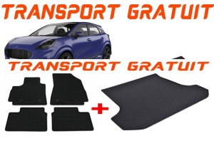 Ford Puma din 10.2019 - Prezent Suv Portbagaj Superior *1, Set Covorase + tavita portbagaj auto accesorii pentru autoturismul tau - masina v1856