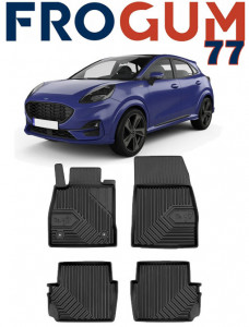 Ford Puma Din 10.2019 - Prezent, Suv , Set Covorase Auto Tip Tavita Premium 3D, din cauciuc accesorii pentru autoturismul tau - masina v168147