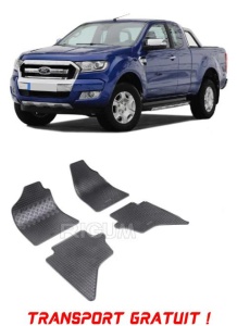 Ford Ranger, Pick-Up, fabricat din 2007 - 2011, set covorase auto dedicate, din cauciuc 100% Premium - Transport Gratuit accesorii pentru autoturismul tau - masina v39703