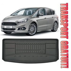 Ford S-Max II Van din 09.2015 - Prezent, Tavita Pentru Portbagaj Lux Premium Dedicata, 7 Locuri Rand 3 Ridicat *1