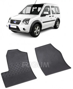 Ford Tourneo Connect I, Van, fabricat din 2002 - 2013, 2 Locuri, set covorase auto dedicate, din cauciuc 100% Premium accesorii pentru autoturismul tau - masina v159201