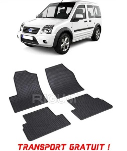 Ford Tourneo Connect III, Van, fabricat din 2019 - Prezent, 2 Locuri, set covorase auto dedicate, din cauciuc 100% Premium - Transport Gratuit accesorii pentru autoturismul tau - masina v39663