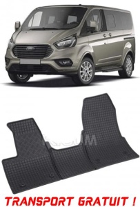 Ford Tourneo Custom, Van, fabricat din 02.2018 - Prezent, 2-3 Locuri, Manual, set covorase auto dedicate, din cauciuc 100% Premium - Transport Gratuit accesorii pentru autoturismul tau - masina v39583