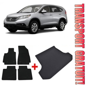 Honda Cr-V IV Suv din 10.2012 - 09.2018 *5, Set Covorase + tavita portbagaj auto
