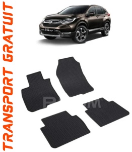 Honda Cr-V V, Suv, fabricat din 10.2018 - Prezent, set covorase auto dedicate, din cauciuc 100% Premium accesorii pentru autoturismul tau - masina v155848
