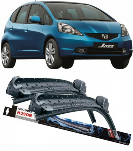 Honda Jazz III Set 2 stergatoare parbriz Bosch Aerotwin 600/475mm compatibile cu Honda JAZZ III (GE_, GG_, GP_, ZA_) (2008) (65 cm / 34 cm) accesorii pentru autoturismul tau - masina v116275
