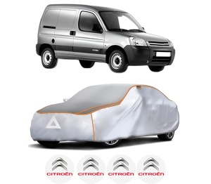 Husa Prelata Antigrindina Auto CITROEN BERLINGO / BERLINGO FIRST Box Body/MPV (M_) din 1996-2011, Protectie auto contra intemperiilor la grindina, Waterproof, 4x Stickere auto CITROEN - Img 2