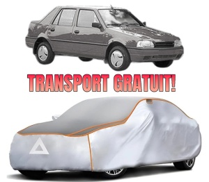 Husa Prelata Antigrindina Auto DACIA NOVA din 1996-2003, Protectie auto contra intemperiilor la grindina, Waterproof, 4x Stickere auto DACIA