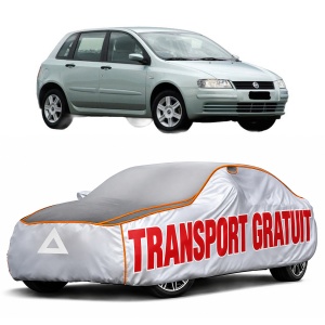 Husa Prelata Antigrindina Auto FIAT STILO VAN (192_) din 2001-2008, Protectie auto contra intemperiilor la grindina, Waterproof, 4x Stickere auto FIAT