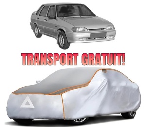 Husa Prelata Antigrindina Auto LADA SAMARA Hatchback (2113, 2114) din 2003-2013, Protectie auto contra intemperiilor la grindina, Waterproof, 4x Stickere auto LADA