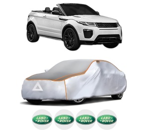 Husa Prelata Antigrindina Auto LAND ROVER RANGE ROVER EVOQUE Convertible (L538) din 2015-2019, Protectie auto contra intemperiilor la grindina, Waterproof, 4x Stickere auto LAND ROVER - Img 2