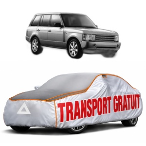 Husa Prelata Antigrindina Auto LAND ROVER RANGE ROVER III (L322) din 2002-2012, Protectie auto contra intemperiilor la grindina, Waterproof, 4x Stickere auto LAND ROVER