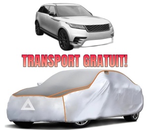 Husa Prelata Antigrindina Auto LAND ROVER RANGE ROVER VELAR (L560) din 2017-2020, Protectie auto contra intemperiilor la grindina, Waterproof, 4x Stickere auto LAND ROVER