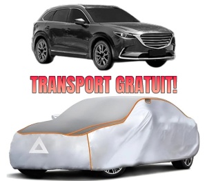 Husa Prelata Antigrindina Auto MAZDA CX-9 (TC) din 2016, Protectie auto contra intemperiilor la grindina, Waterproof, 4x Stickere auto MAZDA