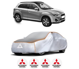 Husa Prelata Antigrindina Auto MITSUBISHI ASX (GA_W_) din 2010-2015, Protectie auto contra intemperiilor la grindina, Waterproof, 4x Stickere auto MITSUBISHI - Img 2