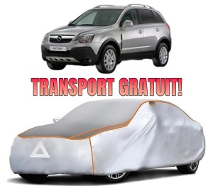 Husa Prelata Antigrindina Auto OPEL ANTARA A (L07) din 2006-2017, Protectie auto contra intemperiilor la grindina, Waterproof, 4x Stickere auto OPEL