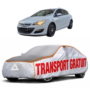 Husa Prelata Antigrindina Auto OPEL ASTRA J Hatchback Van (P10) din 2013-2015, Protectie auto contra intemperiilor la grindina, Waterproof, 4x Stickere auto OPEL