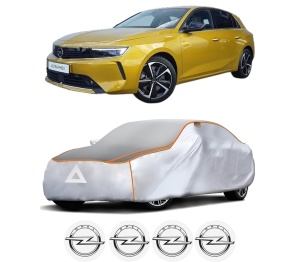 Husa Prelata Antigrindina Auto OPEL ASTRA L (OV5) din 2021-2023, Protectie auto contra intemperiilor la grindina, Waterproof, 4x Stickere auto OPEL - Img 2