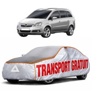 Husa Prelata Antigrindina Auto OPEL ZAFIRA / ZAFIRA FAMILY B (A05) din 2005-2015, Protectie auto contra intemperiilor la grindina, Waterproof, 4x Stickere auto OPEL