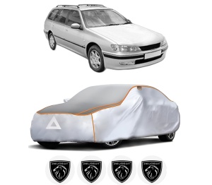 Husa Prelata Antigrindina Auto PEUGEOT 406 Break (8E/F) din 1996-2004, Protectie auto contra intemperiilor la grindina, Waterproof, 4x Stickere auto PEUGEOT - Img 2
