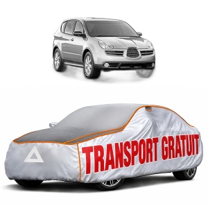 Husa Prelata Antigrindina Auto SUBARU TRIBECA (B9) din 2005-2009, Protectie auto contra intemperiilor la grindina, Waterproof, 4x Stickere auto SUBARU
