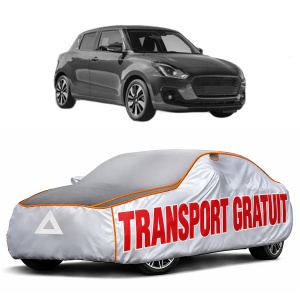 Husa Prelata Antigrindina Auto SUZUKI SWIFT V (AZ) din 2017-2020, Protectie auto contra intemperiilor la grindina, Waterproof, 4x Stickere auto SUZUKI