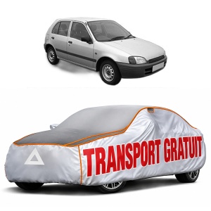 Husa Prelata Antigrindina Auto TOYOTA STARLET (_P9_) din 1996-1999, Protectie auto contra intemperiilor la grindina, Waterproof, 4x Stickere auto TOYOTA
