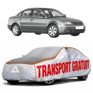 Husa Prelata Antigrindina Auto Volskwagen PASSAT B5.5 (3B3) din 2000-2005, Protectie auto contra intemperiilor la grindina, Waterproof, 4x Stickere auto Volskwagen