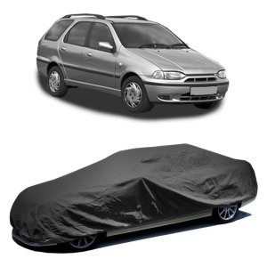 Husa prelata auto pentru FIAT PALIO Weekend (178_, 173_, 373_, 374_, 171_) 1996 - 2012, culoare negru, material textil impermeabil, rezistanta la intemperii praf UV, CARPASSION Husa Protectie - Img 2
