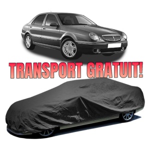 Husa prelata auto pentru LANCIA LYBRA (839_) 1999 - 2005, culoare negru, material textil impermeabil, rezistanta la intemperii praf UV, CARPASSION Husa Protectie
