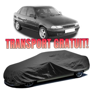 Husa prelata auto pentru OPEL ASTRA F CLASSIC Saloon (T92) 1998 - 2002, culoare negru, material textil impermeabil, rezistanta la intemperii praf UV, CARPASSION Husa Protectie