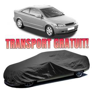 Husa prelata auto pentru OPEL ASTRA G Coupe (T98) 2000 - 2005, culoare negru, material textil impermeabil, rezistanta la intemperii praf UV, CARPASSION Husa Protectie