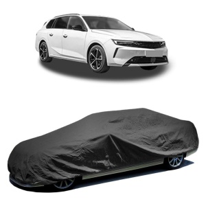 Husa prelata auto pentru OPEL ASTRA L Sports Tourer (OV5) 2021, culoare negru, material textil impermeabil, rezistanta la intemperii praf UV, CARPASSION Husa Protectie - Img 2