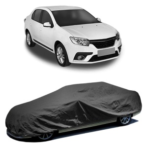 Husa prelata auto pentru RENAULT THALIA III (L8_) 2013 - 2019, culoare negru, material textil impermeabil, rezistanta la intemperii praf UV, CARPASSION Husa Protectie - Img 2