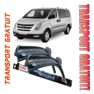 Hyundai H-1 Cargo Set 2 stergatoare parbriz Bosch Bosch Aerotwin 60 cm/50 cm compatibile cu Hyundai H-1 Cargo (Tq) din 2008 (60 cm / 50 cm)