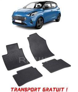 Hyundai I10 III, Hatchback, fabricat din 02.2020 - Prezent, set covorase auto dedicate, din cauciuc 100% Premium - Transport Gratuit accesorii pentru autoturismul tau - masina v39354