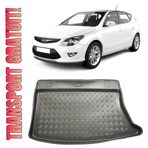 Hyundai I30 I Hatchback din 07.2007 - 01.2012, Tavita Pentru Portbagaj Lux Premium Dedicata, Roata Rezerva Ingusta / Kit Reparatie *1 - Img 1