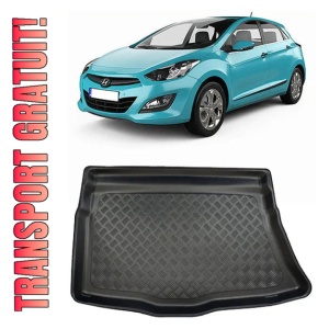 Hyundai I30 II Hatchback din 02.2012 - 01.2017, Tavita Pentru Portbagaj Lux Premium Dedicata, Portbagaj Inferior *1