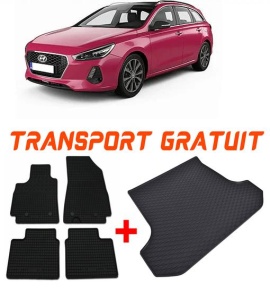 Hyundai I30 III Mhev din 02.2020 - Prezent Combi *1 , Set Covorase + tavita portbagaj auto accesorii pentru autoturismul tau - masina v1208
