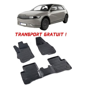 Hyundai Ioniq 5 2021- Set 4 covorase auto din cauciuc tip tavita premium line 3D - Transport Gratuit! accesorii pentru autoturismul tau - masina v49001