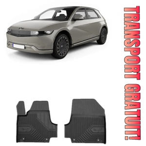 Hyundai Ioniq 5 Din 2021 - Prezent, Hatchback , Set Covorase Auto Tip Tavita Premium 3D, din cauciuc