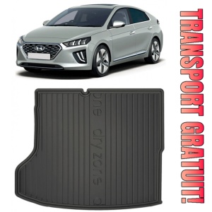 Hyundai Ioniq Hybrid din 10.2016 - 06.2022 Hatchback Fara Subwoofer *1, Tavita Pentru Portbagaj Lux Premium Dedicata, - Img 1