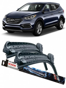 Hyundai Santa Fé Set 2 stergatoare parbriz Bosch Bosch Aerotwin 65 cm/40 cm compatibile cu Hyundai Santa Fe IV (Tm, Tma) din 2018-2020 (65 cm / 40 cm) accesorii pentru autoturismul tau - masina v124917