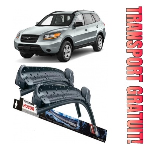 Hyundai Santa Set 2 stergatoare parbriz Bosch Bosch Aerotwin compatibile cu Hyundai Santa 2012-2015 (65 cm / 34 cm)