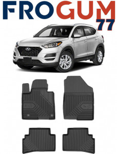 Hyundai Tucson Din 12.2020 - Prezent, Suv , Set Covorase Auto Tip Tavita Premium 3D, din cauciuc accesorii pentru autoturismul tau - masina v167485