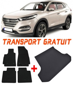 Hyundai Tucson din 2018 - 09.2020 Suv Facelift *1, Set Covorase + tavita portbagaj auto accesorii pentru autoturismul tau - masina v2452