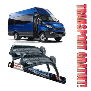 Iveco Daily Set 2 stergatoare parbriz Bosch Bosch Aerotwin 60 cm/60 cm compatibile cu Iveco Daily V Bus din 2011-2014 (60 cm / 60 cm)