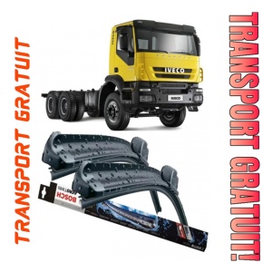 Iveco Trakker Set 2 stergatoare parbriz Bosch Bosch Aerotwin 65 cm/65 cm compatibile cu Iveco Trakker II din 2012 (65 cm / 65 cm)